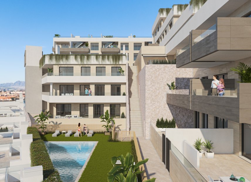 New Build - apartment -
Águilas