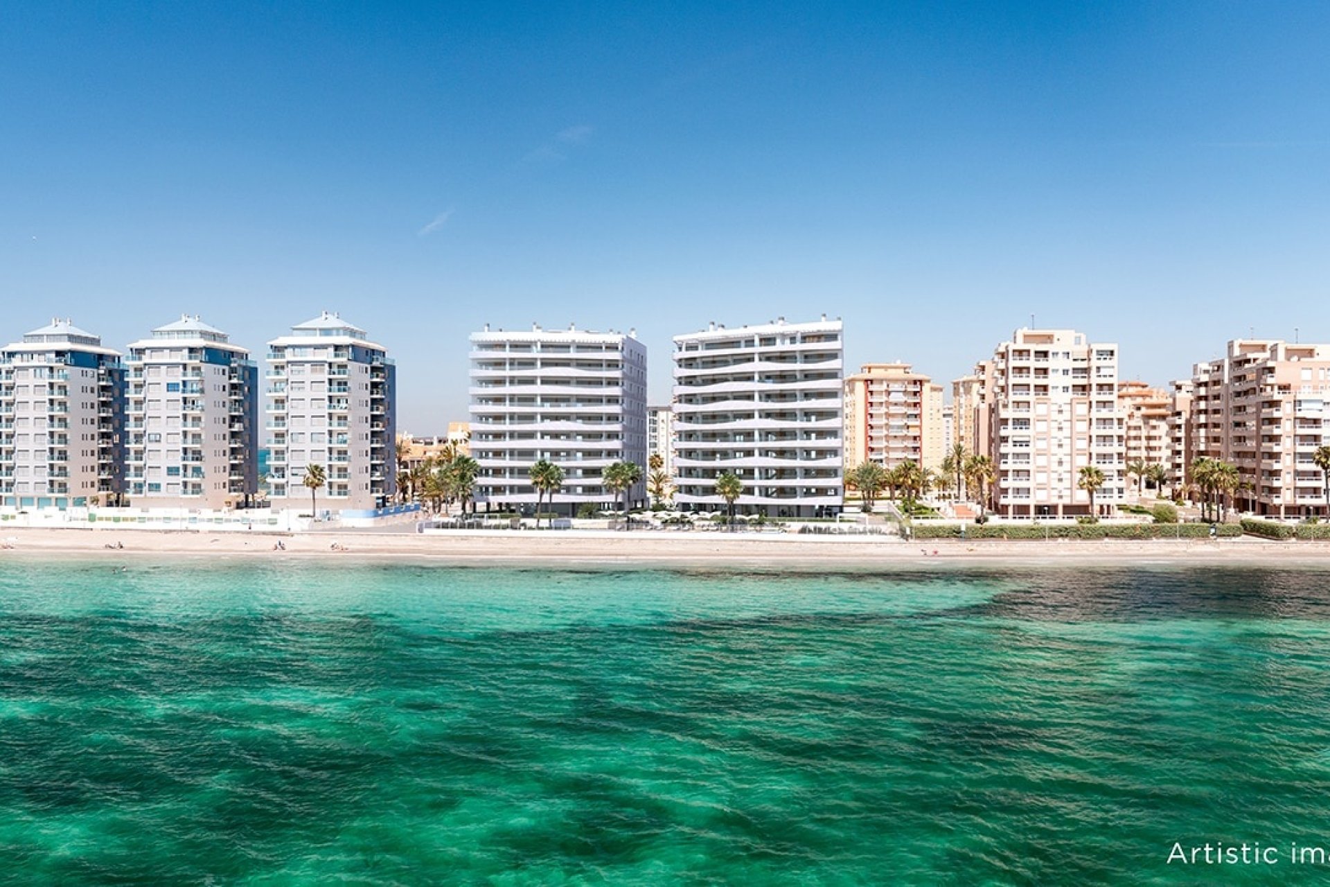 New Build - apartment -
La Manga del Mar Menor