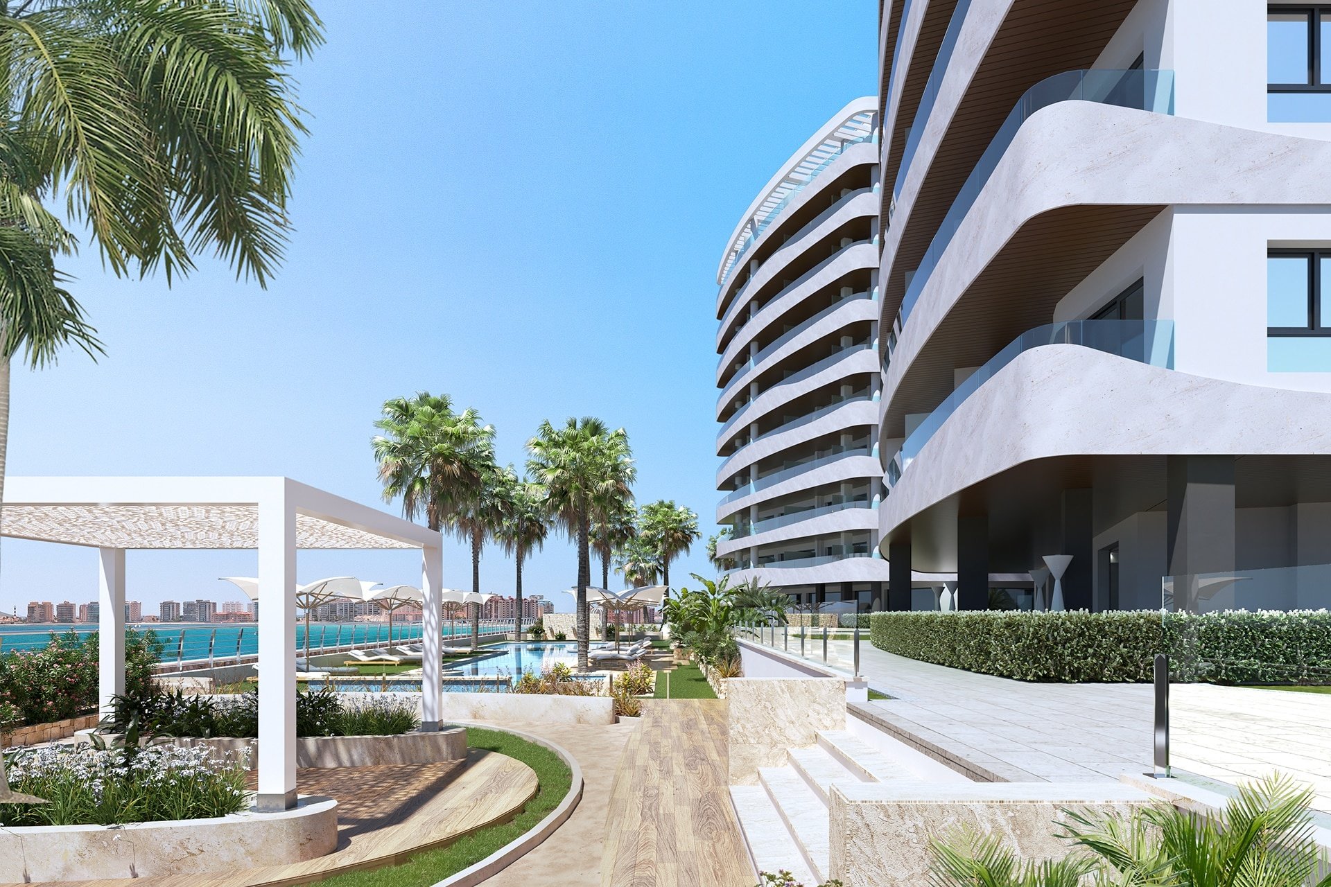 New Build - apartment -
La Manga del Mar Menor
