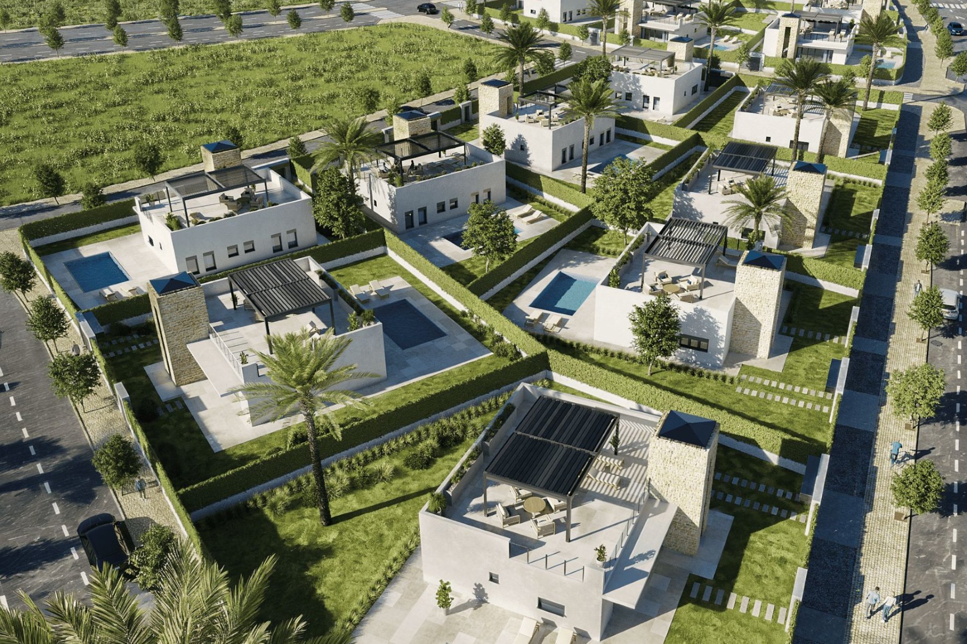 New Build - detached -
Purias