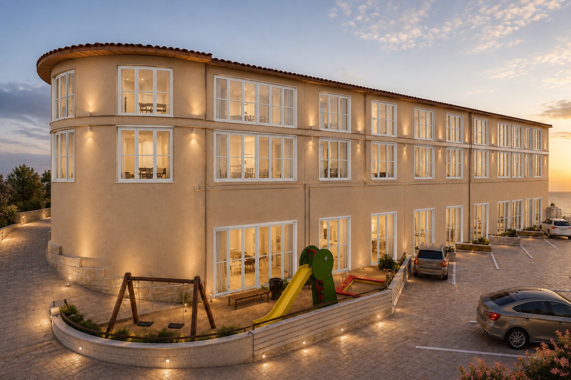 Nybyggeri - apartment -
Relleu