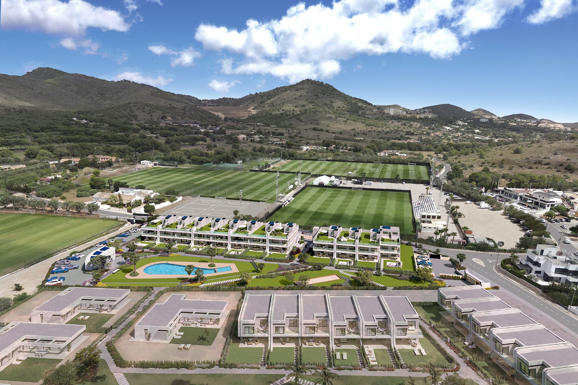 Nybyggeri - high-bungalow -
La Manga Club