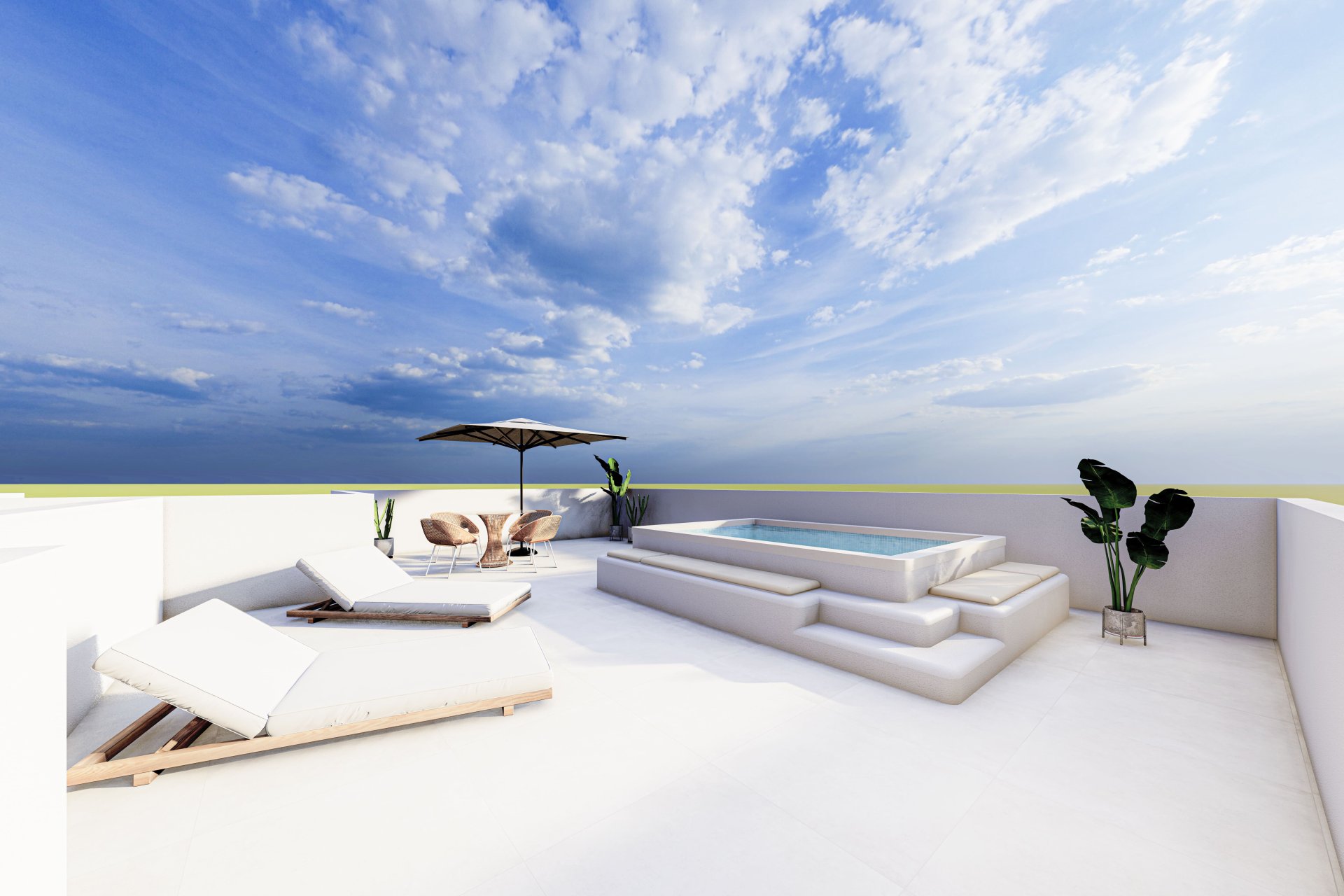 Nybyggeri - high-bungalow -
San Pedro del Pinatar