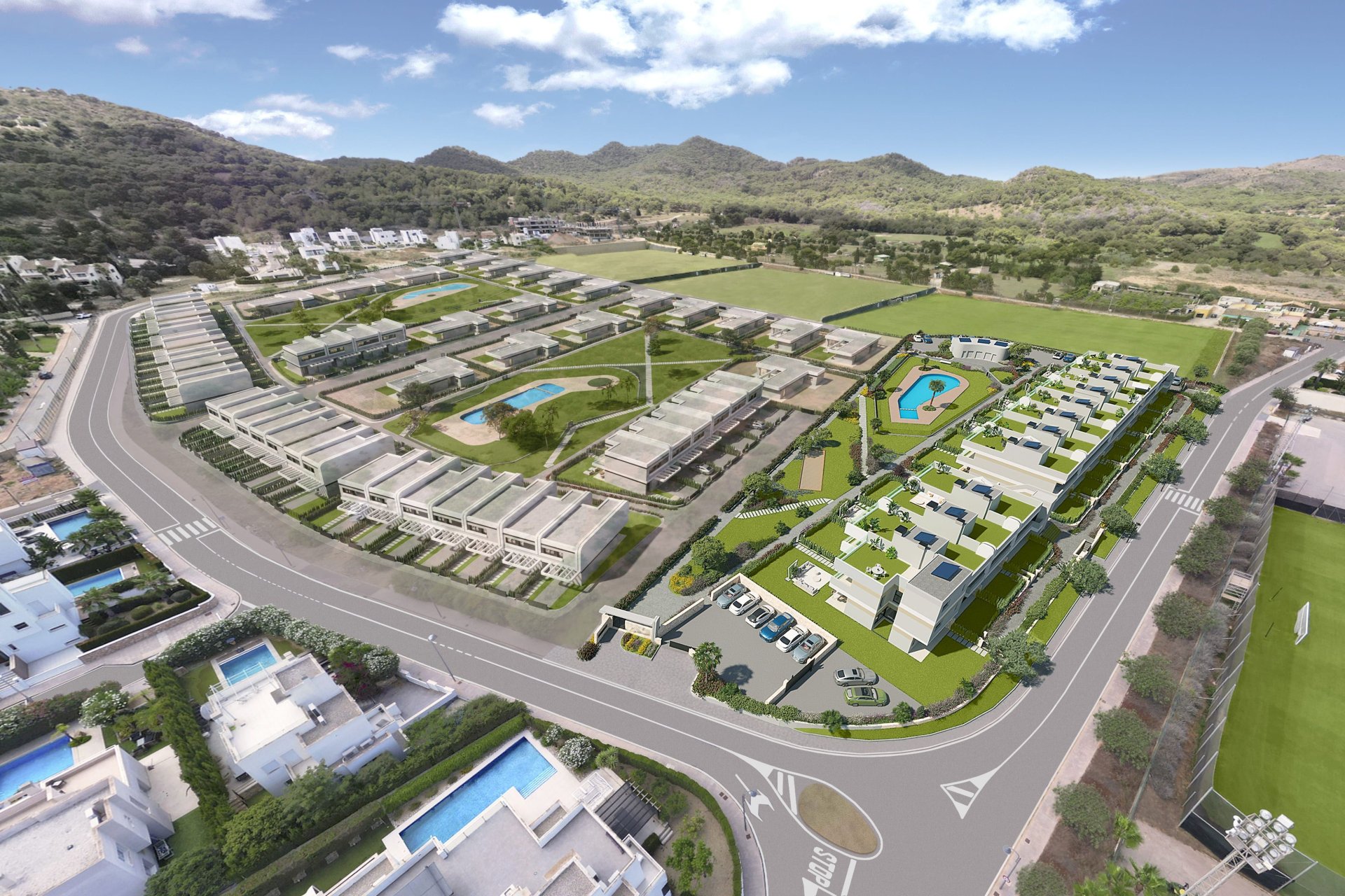 Nybyggeri - low-bungalow -
La Manga Club