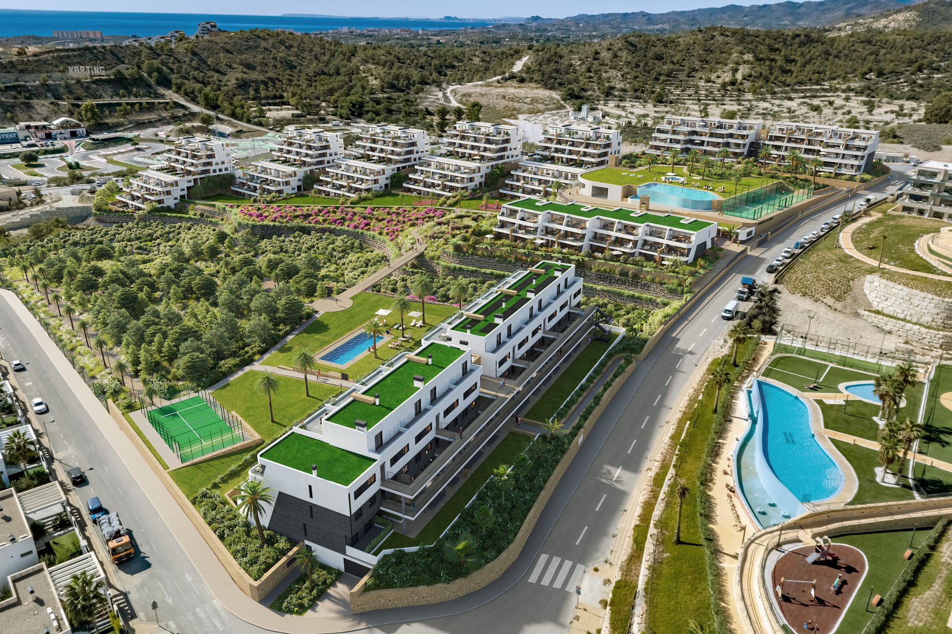 Nybyggeri - Penthouse -
Finestrat