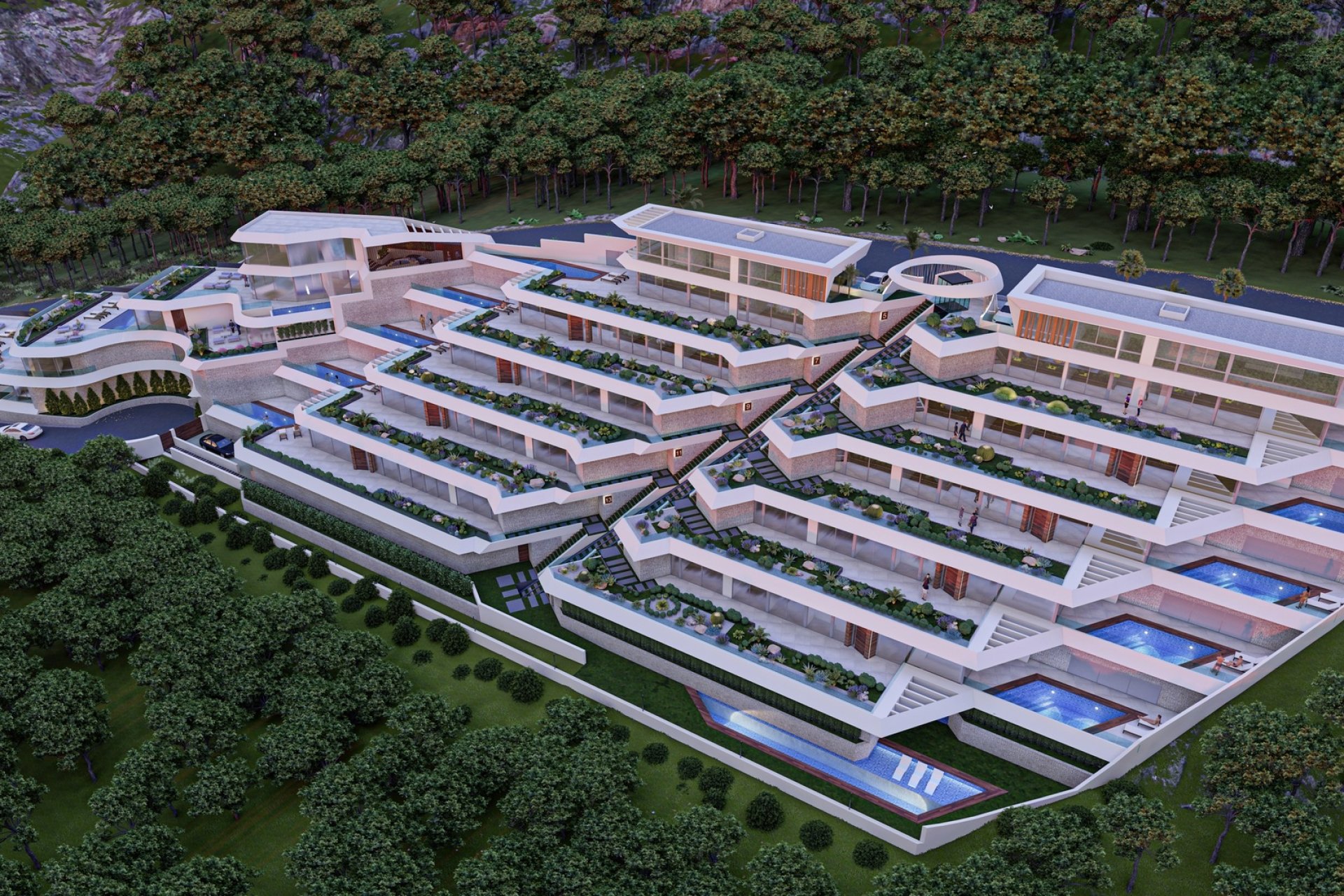 Nybyggeri - Penthouse -
Pueblo Mascarat