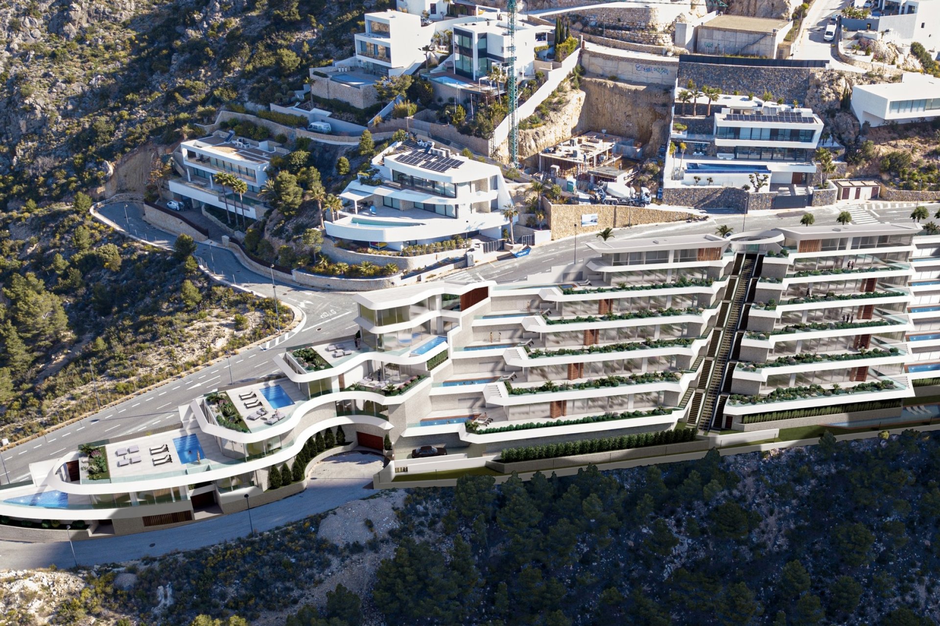 Nybyggeri - Penthouse -
Pueblo Mascarat