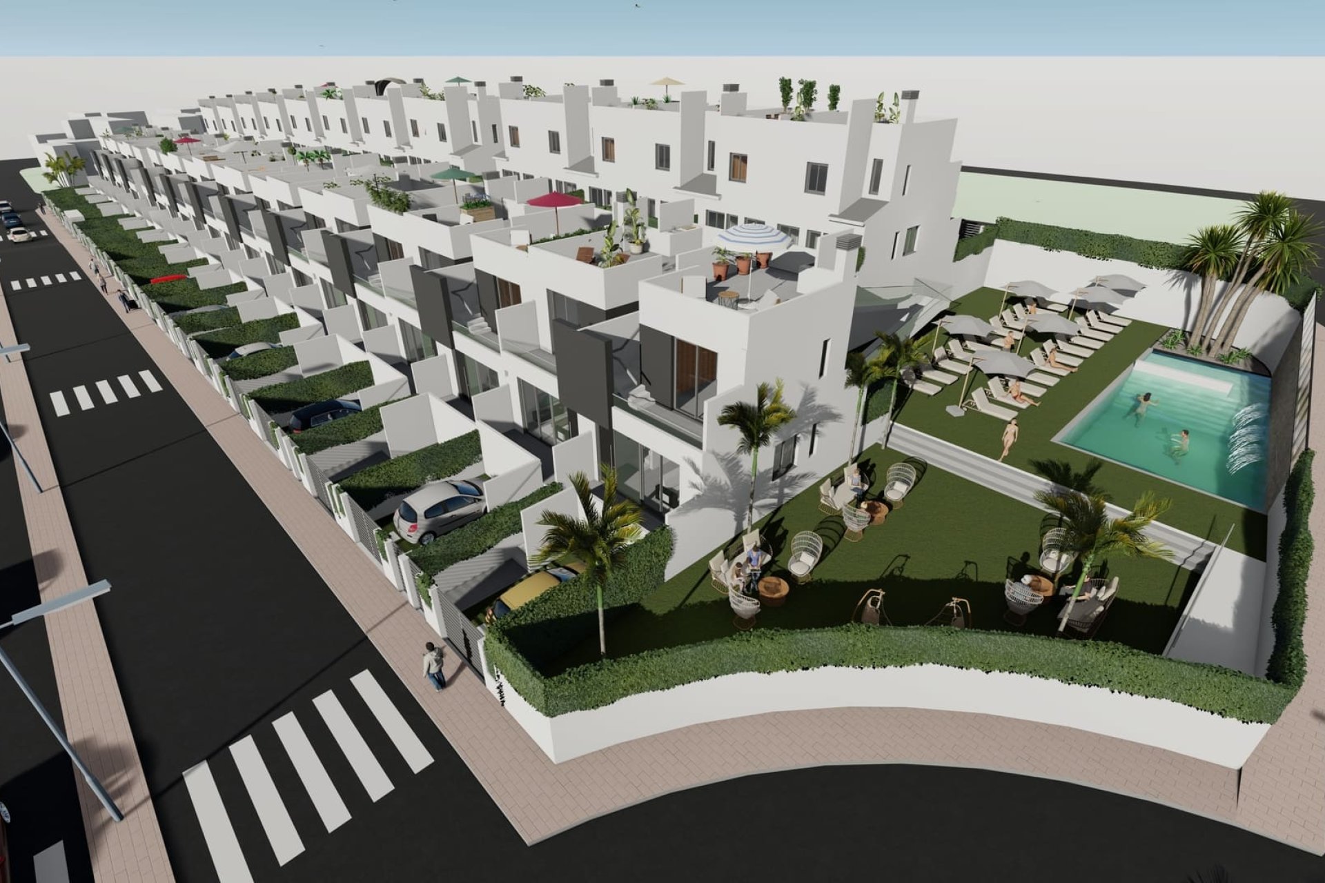 Nybyggeri - terraced -
Cox