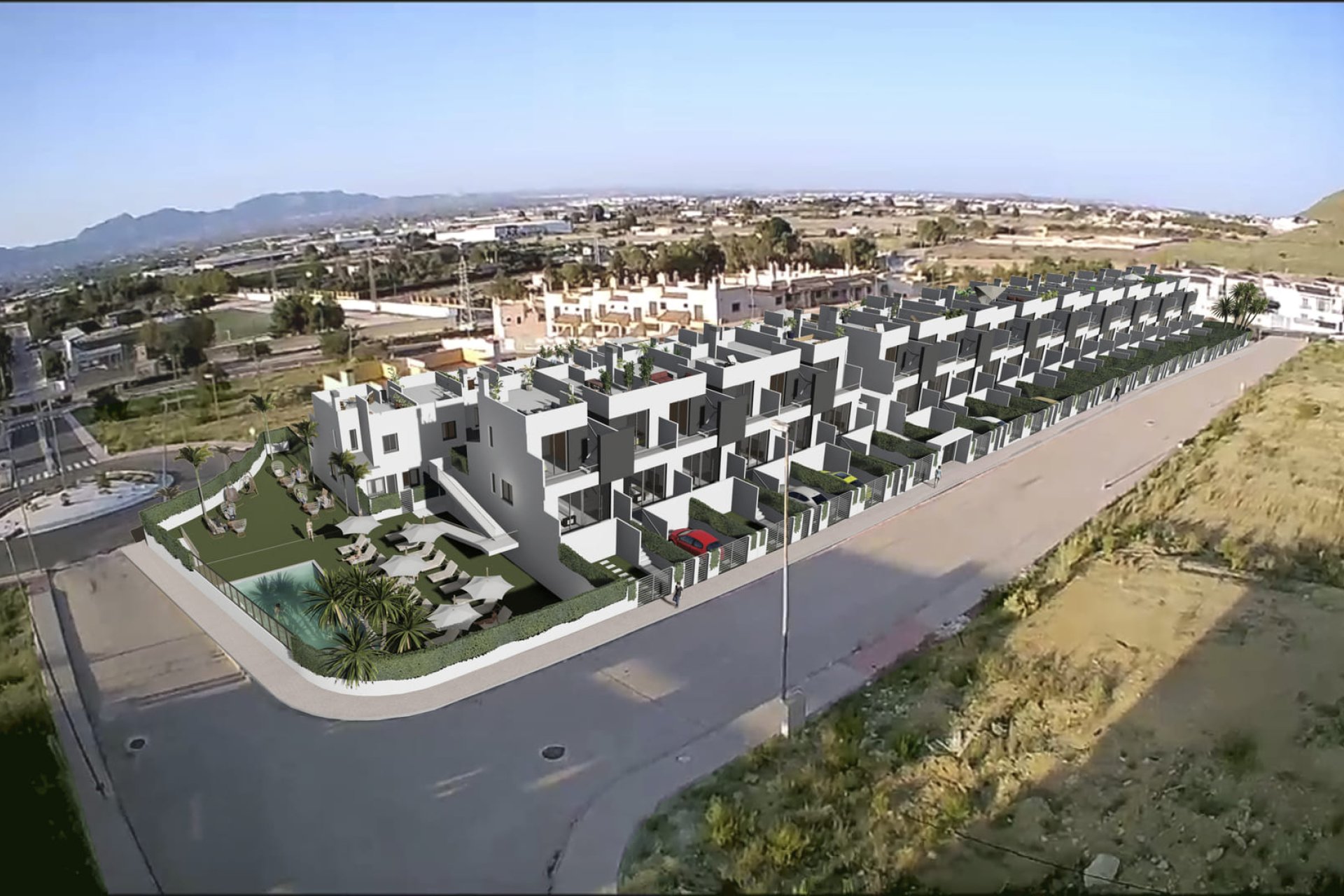 Nybyggeri - terraced -
Cox