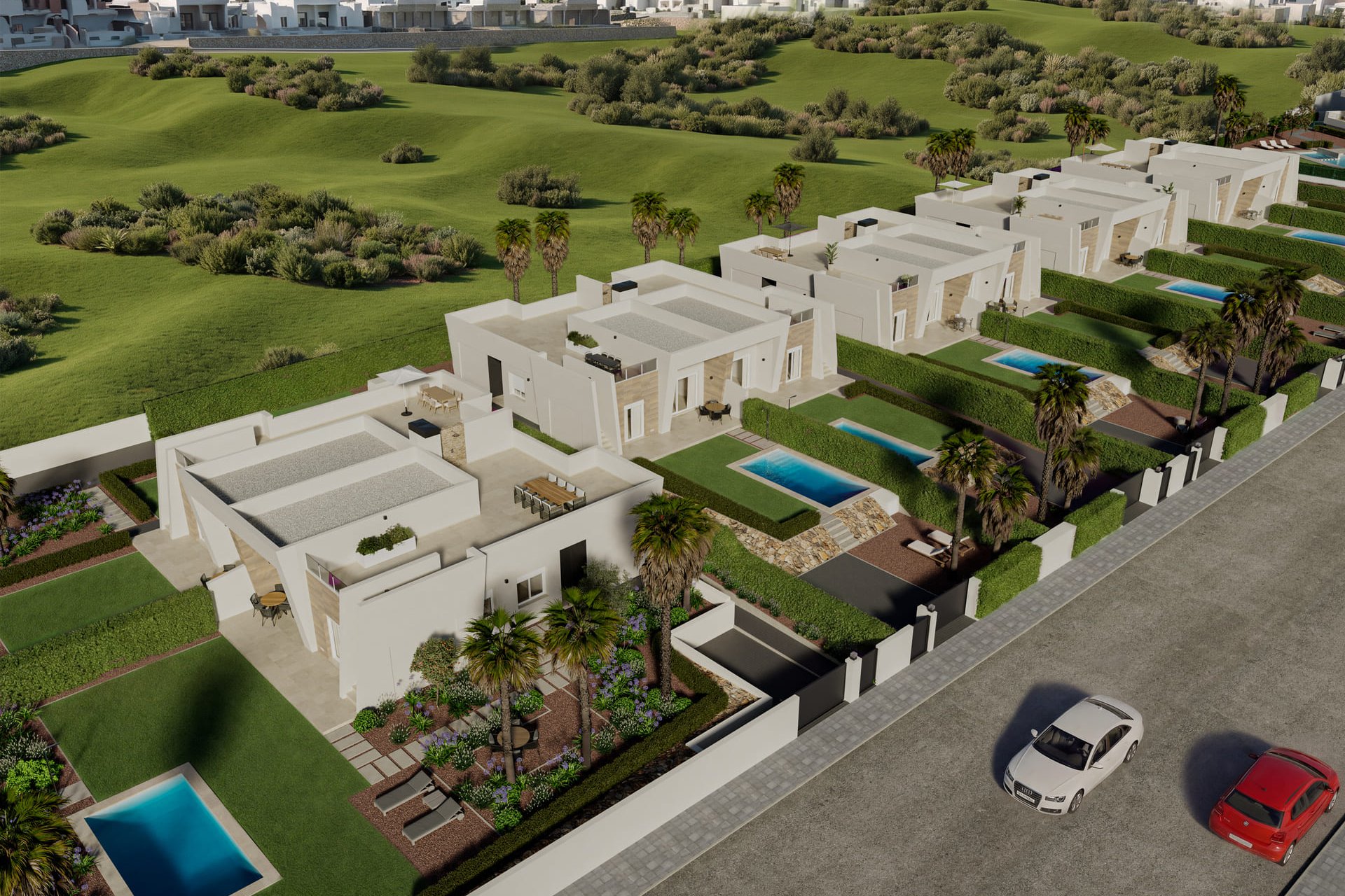 Nybyggeri - terraced -
La Finca Golf