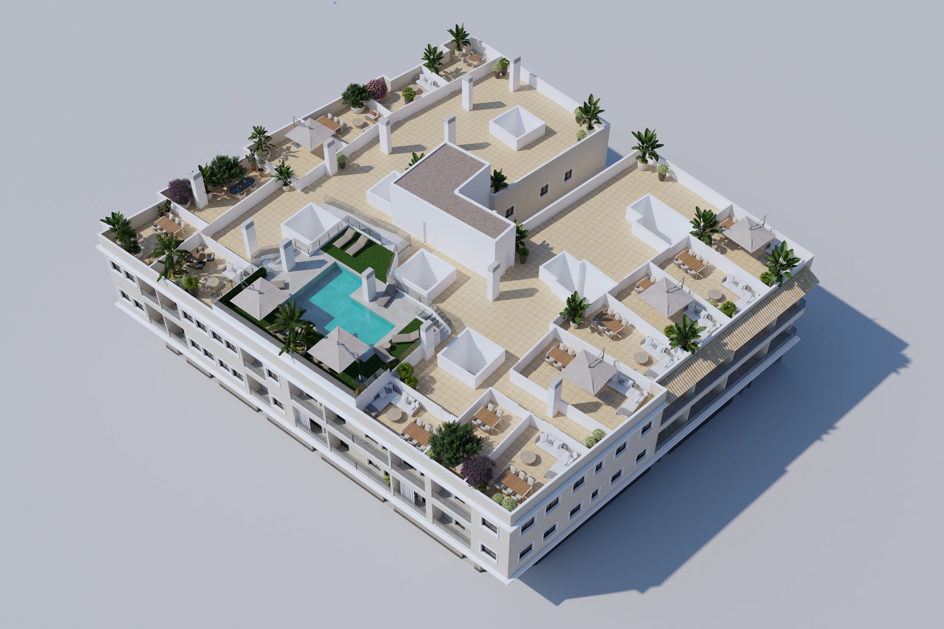 Obra nueva - Ático -
Algorfa