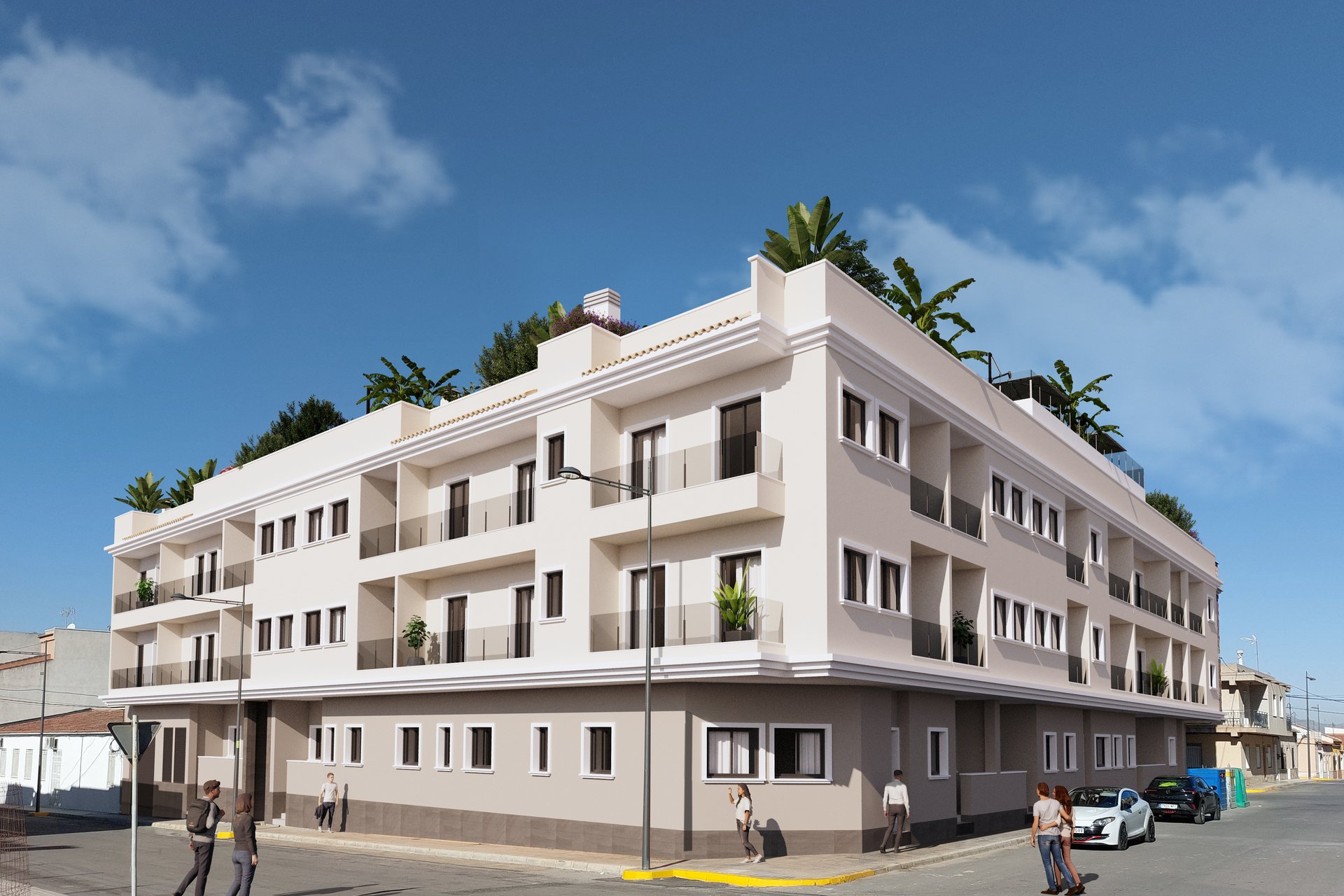 Obra nueva - Ático -
Algorfa