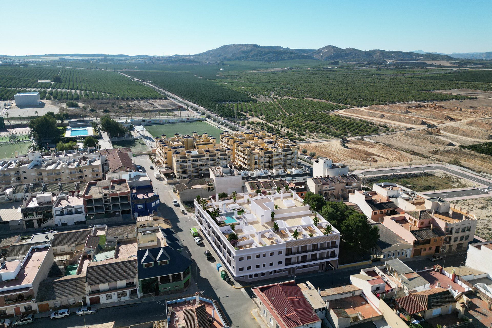 Obra nueva - Ático -
Algorfa