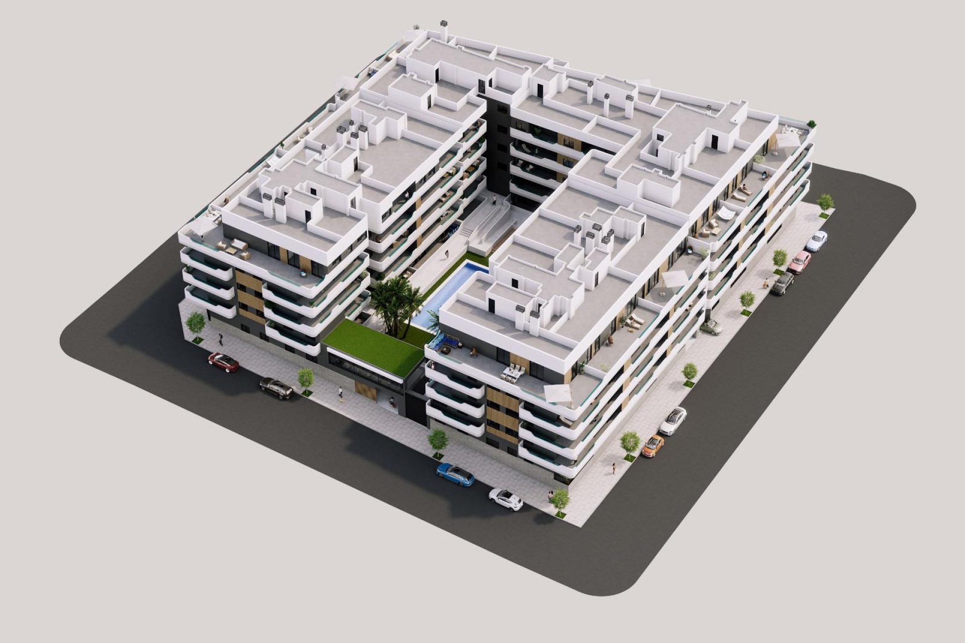 Obra nueva - Ático -
Santa Pola