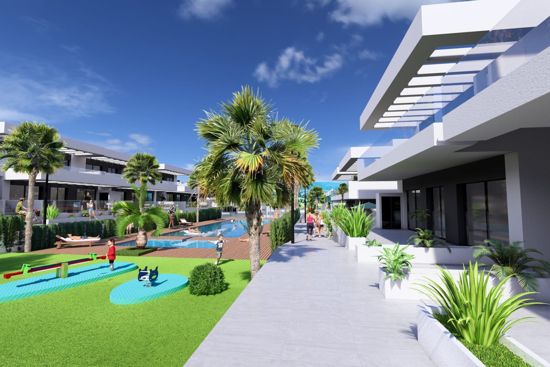 Obra nueva - low-bungalow -
La Finca Golf
