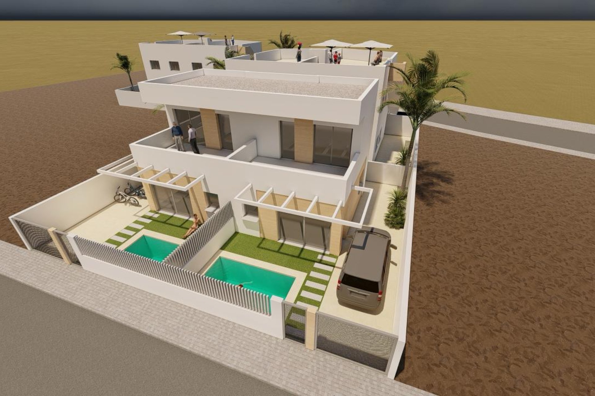 Obra nueva - terraced -
Mazarrón