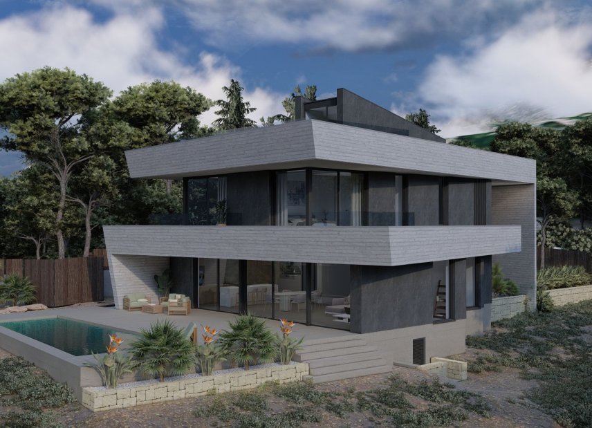 Obra nueva - Villa -
Altea