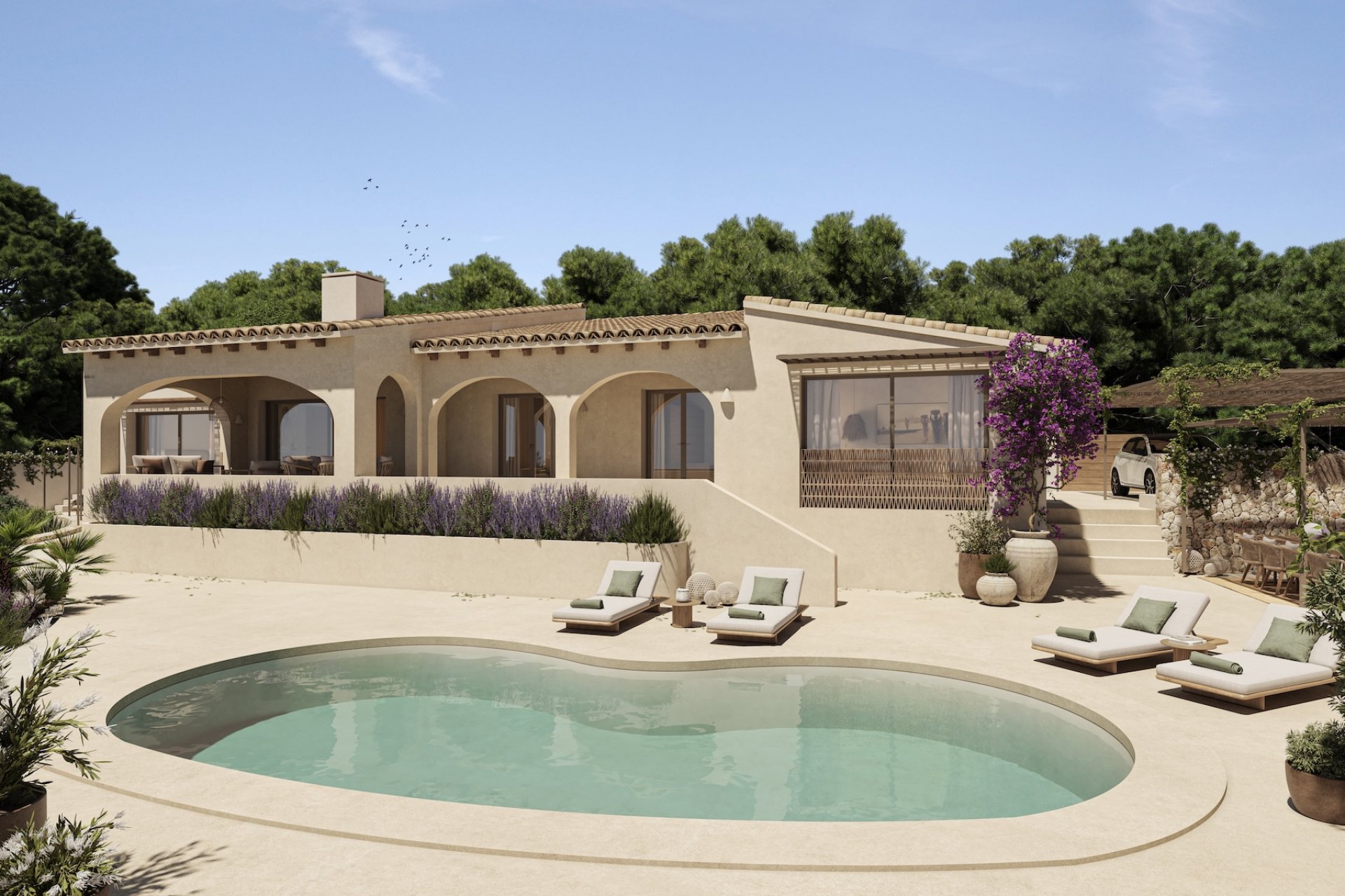 Obra nueva - Villa -
Benissa