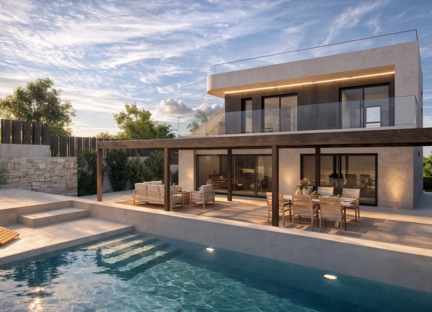 Obra nueva - Villa -
Cabo de Palos