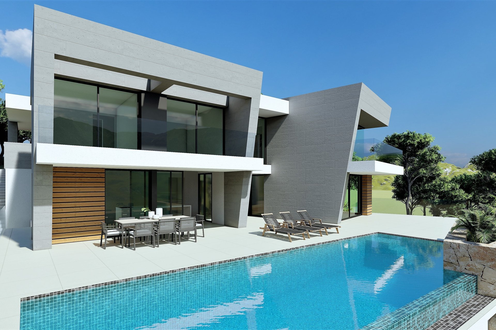 Obra nueva - Villa -
Cumbre del Sol