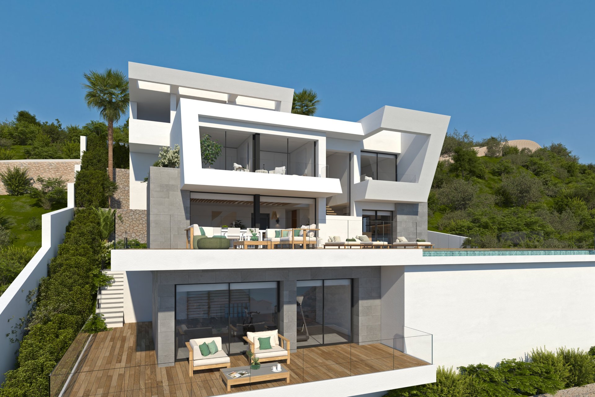 Obra nueva - Villa -
Cumbre del Sol