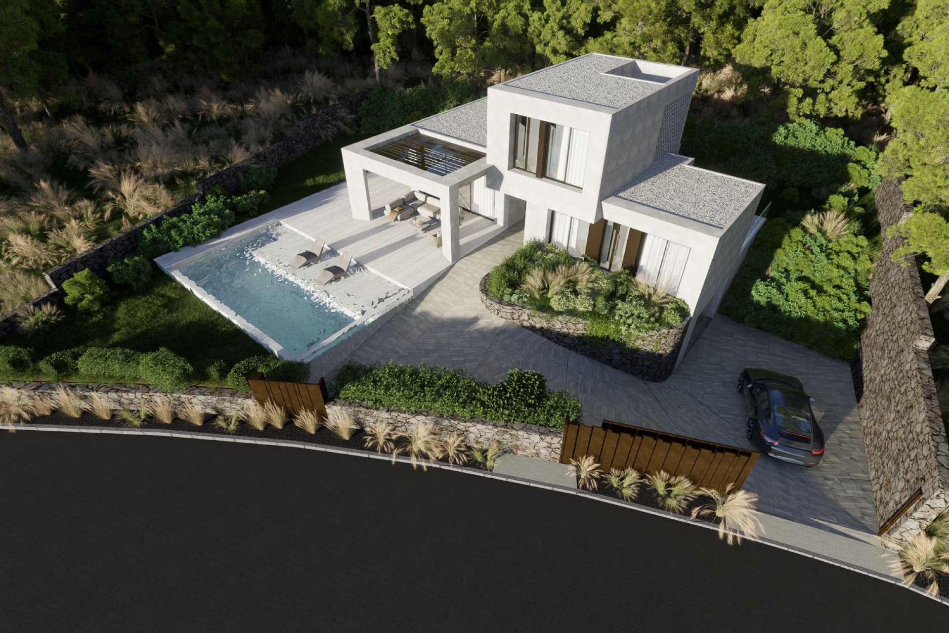 Obra nueva - Villa -
Las Colinas Golf