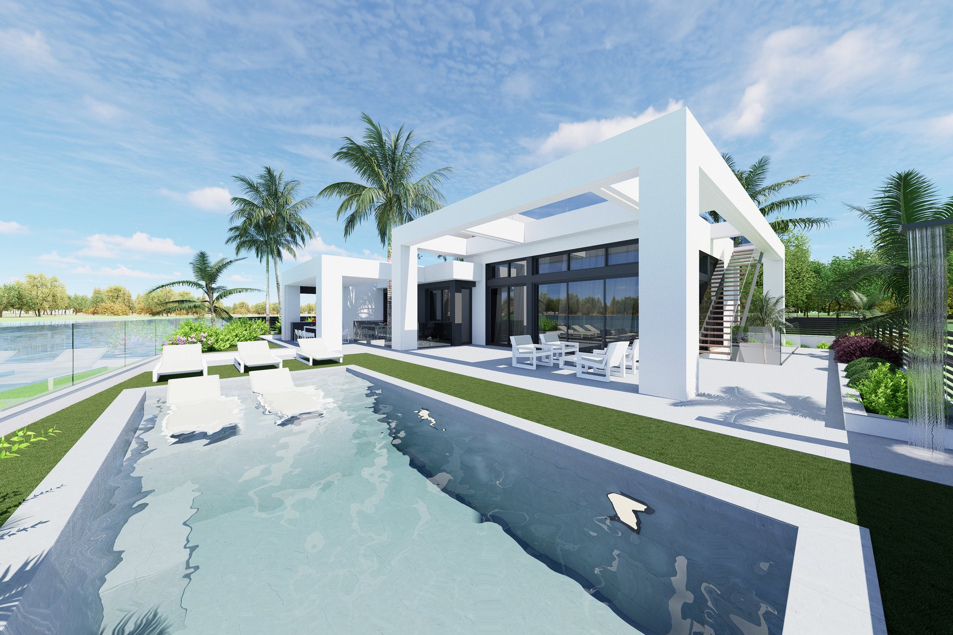 Obra nueva - Villa -
Santa Rosalía