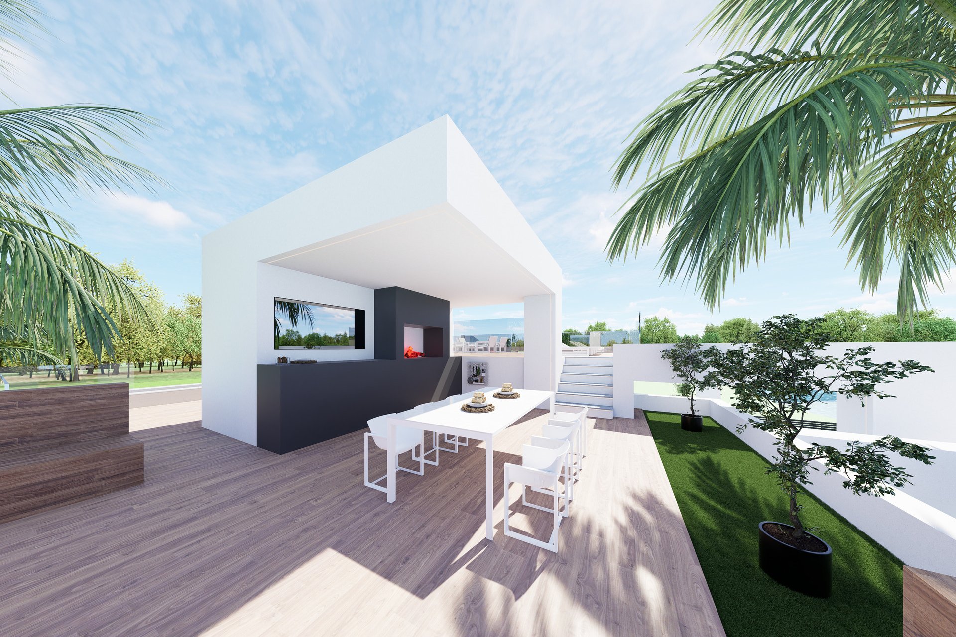Obra nueva - Villa -
Santa Rosalía