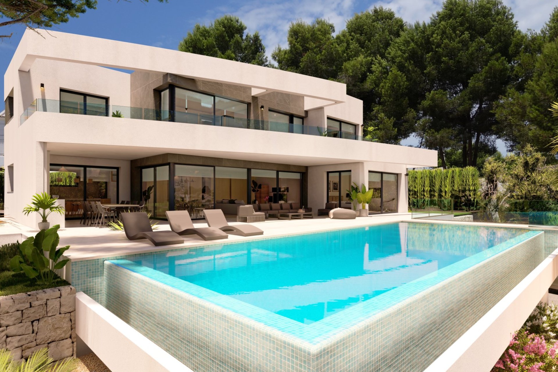 Obra nueva - Villa -
Teulada