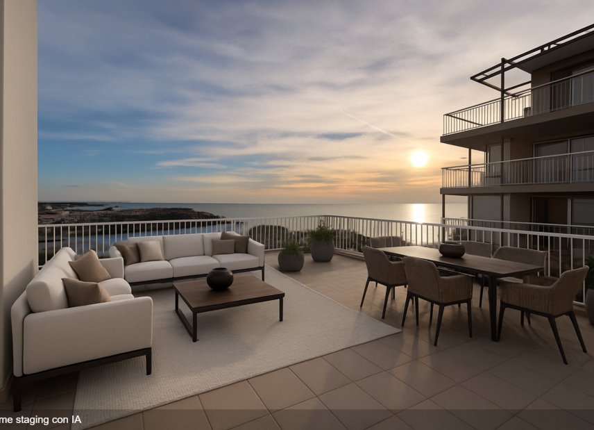 Resale - apartment -
Santa Pola - Puerto