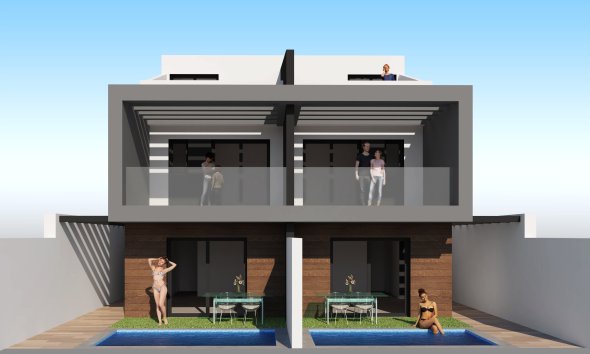 Semi-detached - Obra nueva - San Javier - San Javier