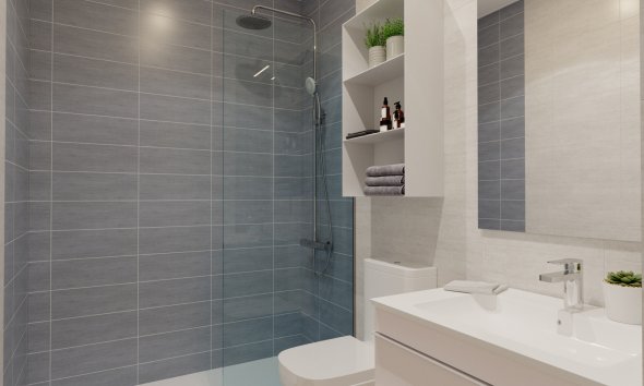 New Build - apartment -
Algorfa