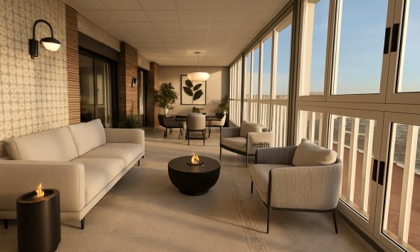 Resale - apartment -
Santa Pola - Puerto