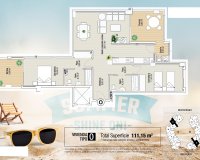 Nybyggeri - apartment -
La Manga del Mar Menor