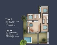 Nybyggeri - low-bungalow -
San Pedro del Pinatar