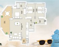Nybyggeri - apartment -
La Manga del Mar Menor